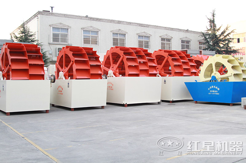 雙輪、三輪洗沙機(jī)設(shè)備展示圖