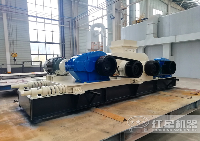 小型液壓對(duì)輥破碎機(jī)常用型號(hào)及價(jià)格，提供現(xiàn)場(chǎng)視頻